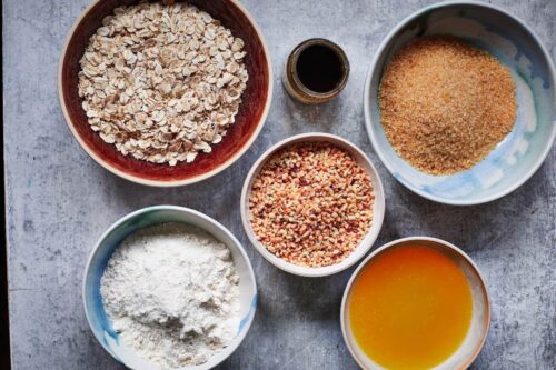 Apple crumble topping ingredients