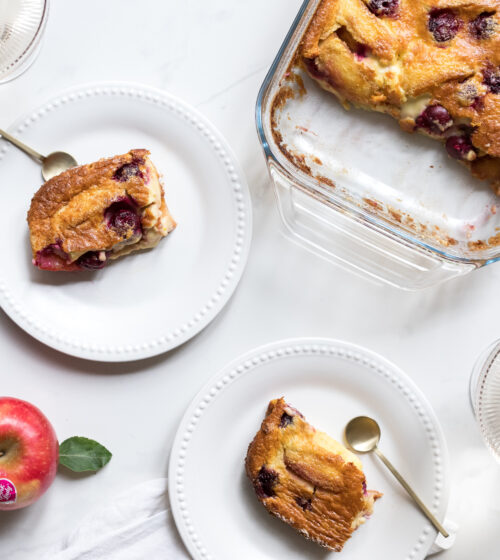Pink Lady® Apple and Cherry Clafoutis