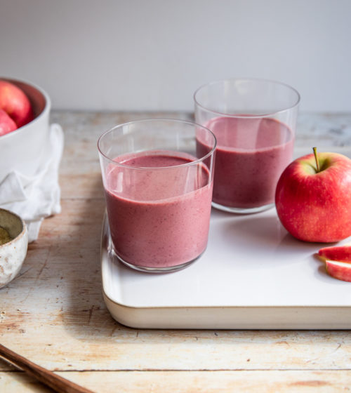 Pink Lady® Kefir and Cherry Smoothie