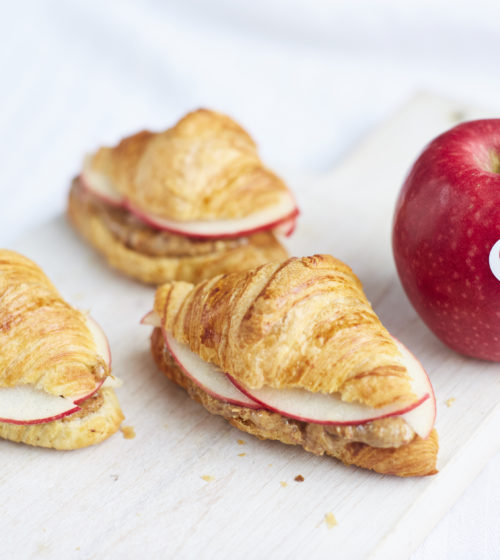 Pink Lady® Peanut Butter and Rosemary Croissants