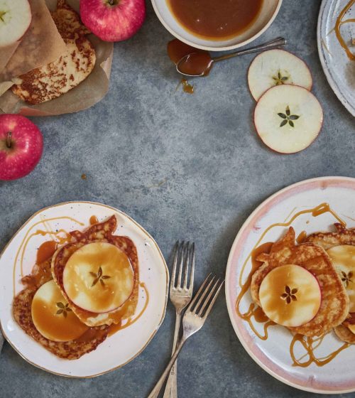 Light and Fluffy Pink Lady® Apple Pancakes