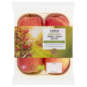 Tesco Organic 4 Fruits Tray Pack