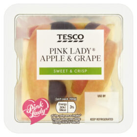 Tesco Pink Lady Apple® & Grape Pot - 100g