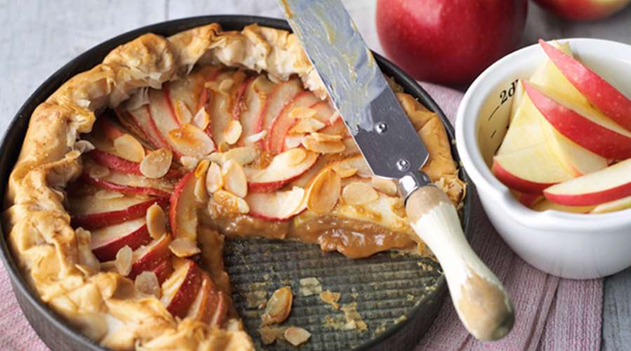 Toffee Apple Tart Dessert Recipe | Pink Lady® Apples